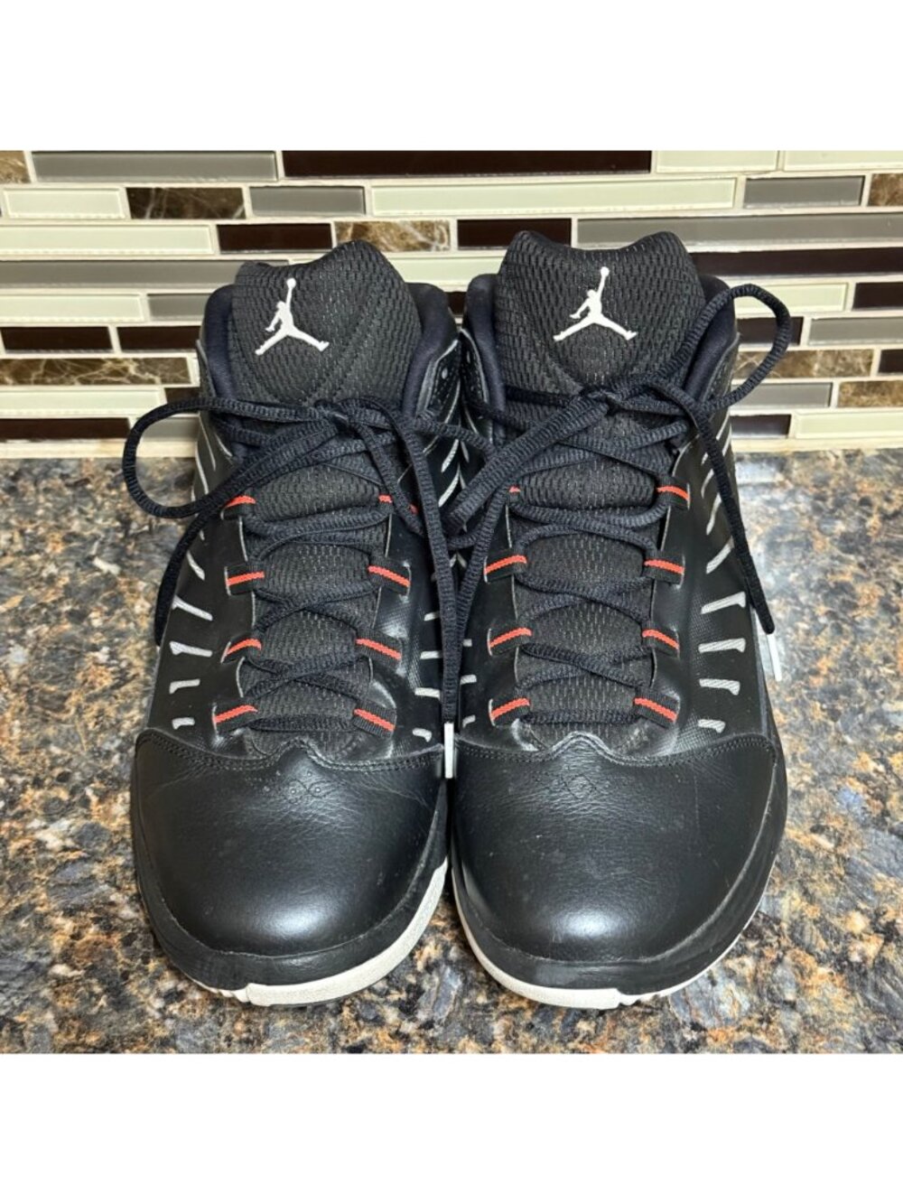 Jordan Prime Fly 2 Black Infrared 654287-020 Sz 11.5 - Picture 2 of 10